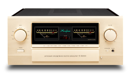 Accuphase E-6000 Integrated Amplifier, front panel