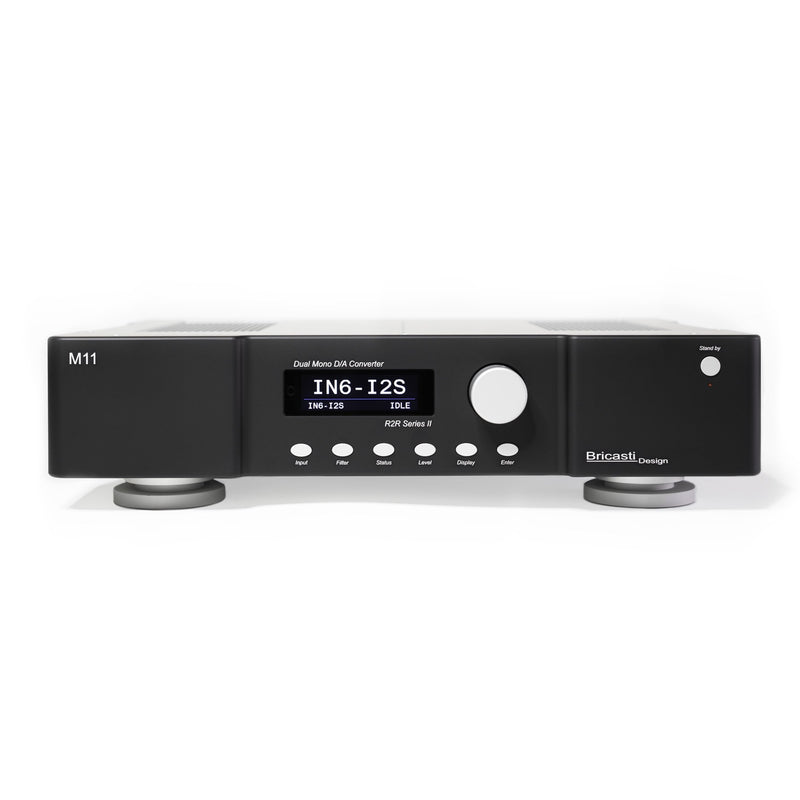 Bricasti M11 Series II R-2R DAC, front view