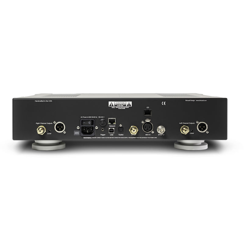 Bricasti M11 Series II R-2R DAC, rear panel