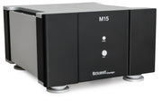 Bricasti M15 Stereo Power Amplifier, angled view