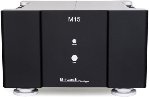 Bricasti M15 Stereo Power Amplifier, front view