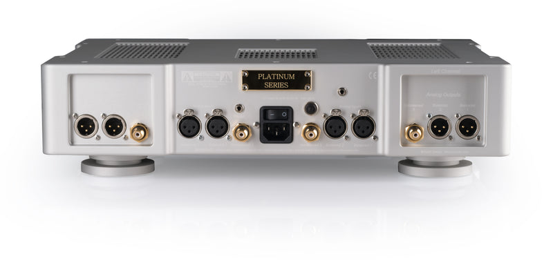 Bricasti M20 Preamplifier, Platinum finish, rear panel