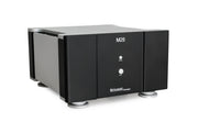Bricasti M25 Stereo Power Amplifier, Classic Black finish, angled view