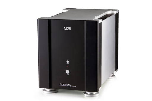 Bricasti M28 Monoblock Amplifier, angled view