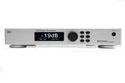 Bricasti M3 DAC in Argento silver finish, front view