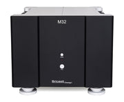 Bricasti M32 Monoblock Amplifier, Classic Black finish, front view