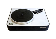EMT 928 II Battery Powered Turntable alternate angle, white background