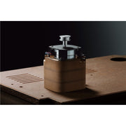 Yamaha GT-5000 Turntable, motor floating mechanism detail