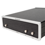 Lindemann Woodnote FONO phonostage, front detail