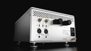 Nagra AMP II-S stereo power amplifier, rear panel