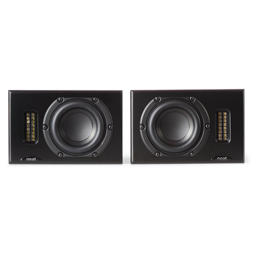 Neat Acoustics Iota II pair, Satin Black, front