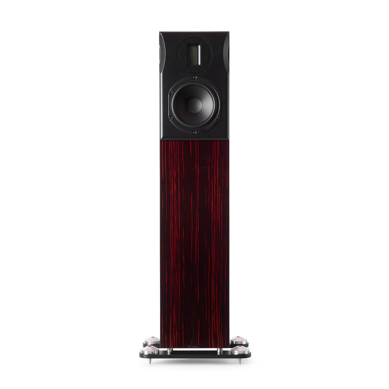 Neat Acoustics Orkestra, Gloss Ruby Flame, front (incl. Neat Feet)