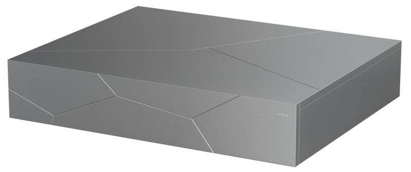 Innuos NET3 audiophile network switch — front three-quarter view