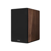 QUAD Elegan 1 in walnut veneer with grille fitted