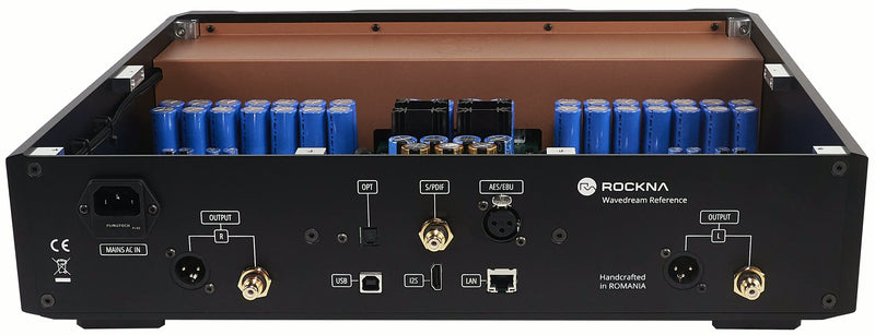 Rockna Wavedream Reference Signature DAC, rear panel connections