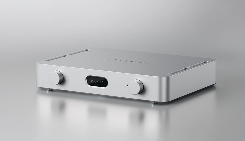Vinnie Rossi CANTA Integrated Amplifier, front three-quarter view