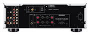 Yamaha A-S701 integrated amplifier — angled view showing chassis and front panel design