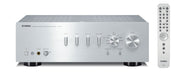 Yamaha A-S701 integrated amplifier, Silver finish — front view