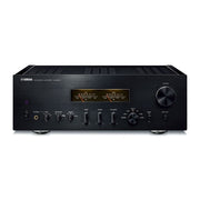 Yamaha A-S2200 integrated amplifier, black, front view