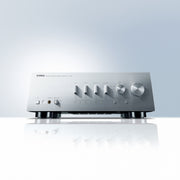 Yamaha A-S801 integrated amplifier, black finish — full-resolution front panel and chassis view