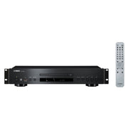 Yamaha CD-S303 CD Player in Black — front panel detail
