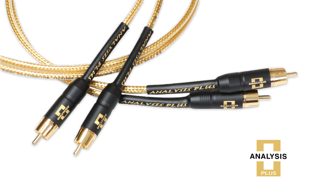 Analysis Plus MICRO Golden Oval Interconnect Cable - Alma Music and Audio - San Diego, California